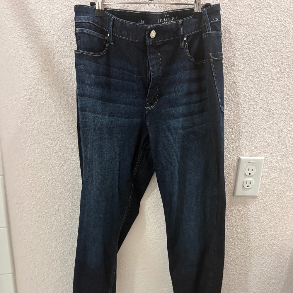 White House Black Market Sculpt Skinny Ankle Jeans